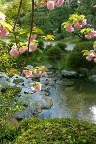 japanese garden creek